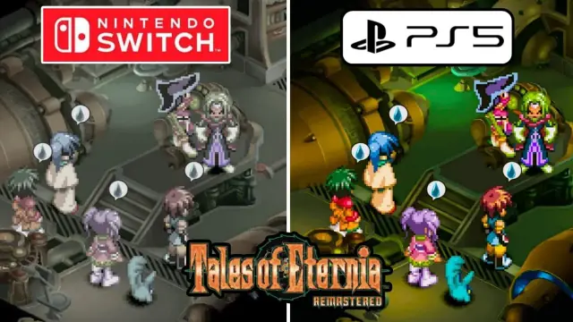 Tales of Eternia Remastered Graphics and Platform Comparison